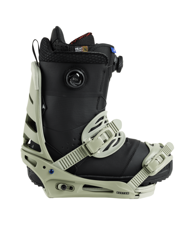 BURTON MISSION SNOWBOARD BINDINGS TALC GREEN 2026