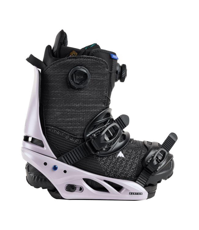 BURTON WOMENS LEXA SNOWBOARD BINDINGS WASHED LAVENDER 2026
