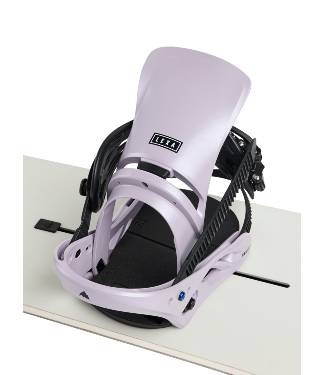 BURTON WOMENS LEXA SNOWBOARD BINDINGS WASHED LAVENDER 2026