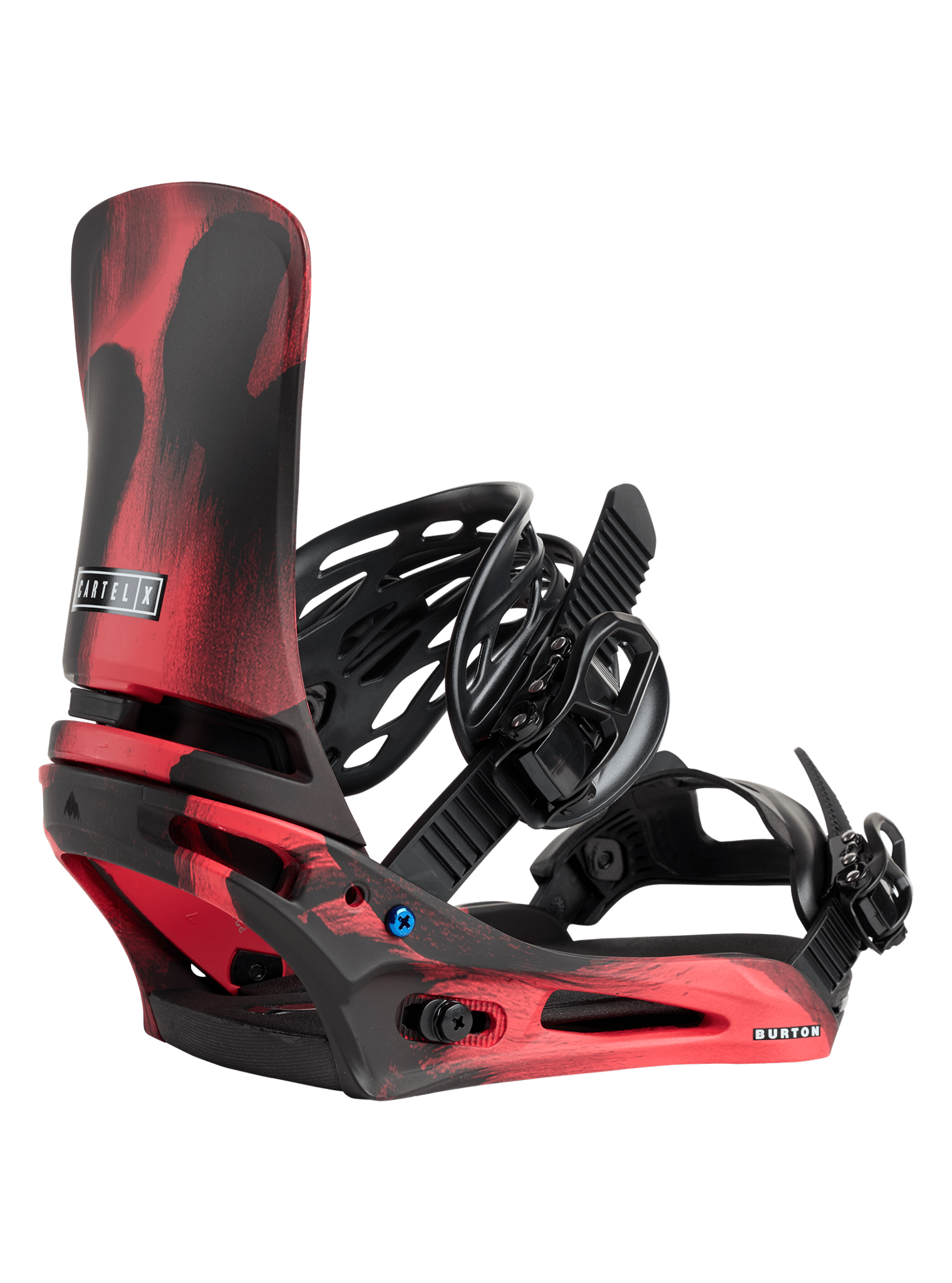 新品未使用BURTON CARTEL BURTON CARTEL X SNOWBOARD BINDINGS BLACK/RED 2026 - ONE Boardshop