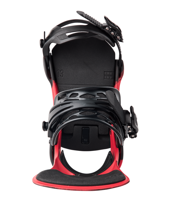 BURTON CARTEL X SNOWBOARD BINDINGS BLACK/RED 2026
