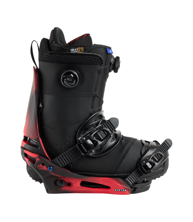 BURTON CARTEL X SNOWBOARD BINDINGS BLACK/RED 2026