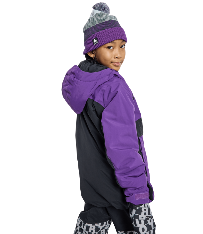 BURTON KIDS ASCUTNEY 2L JACKET IMPERIAL PURPLE/TRUE BLACK 2026