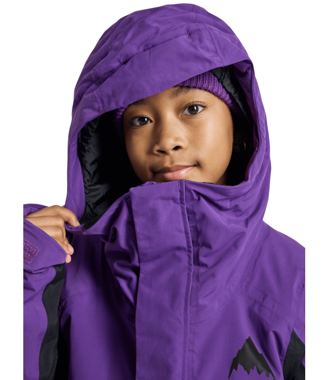 BURTON KIDS ASCUTNEY 2L JACKET IMPERIAL PURPLE/TRUE BLACK 2026