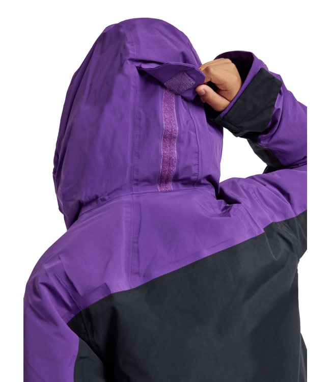 BURTON KIDS ASCUTNEY 2L JACKET IMPERIAL PURPLE/TRUE BLACK 2026
