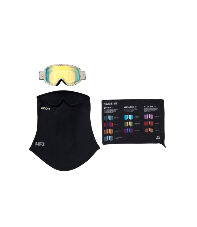 ANON TRACKER 2.0 GOGGLE SPECKLES w/ GOLD AMBER + NO + MFI 2026