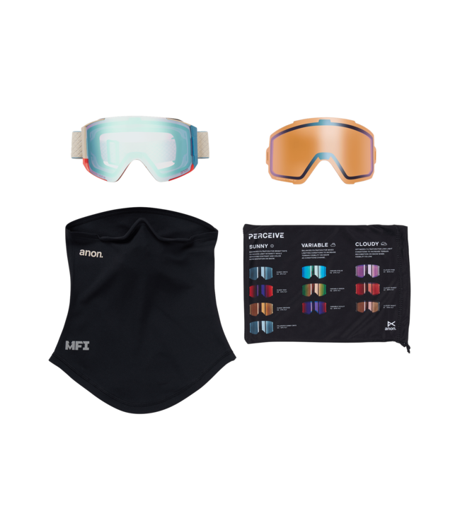 ANON SYNC GOGGLE OAT w/ VARIABLE BLUE + CLOUDY PINK + MFI 2026