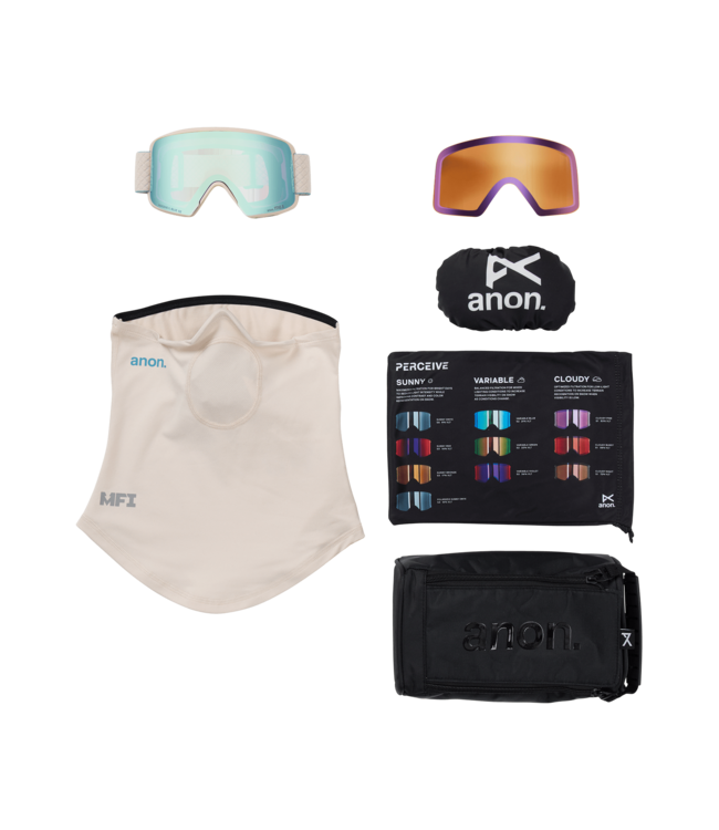 ANON M6S GOGGLE OAT w/ VARIABLE BLUE + CLOUDY PINK + MFI 2026