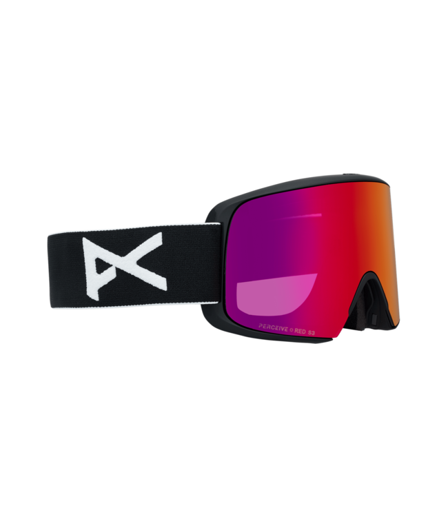 ANON M6S GOGGLE BLACK w/ SUNNY RED + CLOUDY BURST + MFI 2026