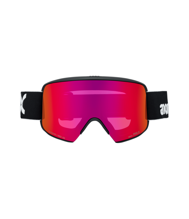 ANON M6S GOGGLE BLACK w/ SUNNY RED + CLOUDY BURST + MFI 2026