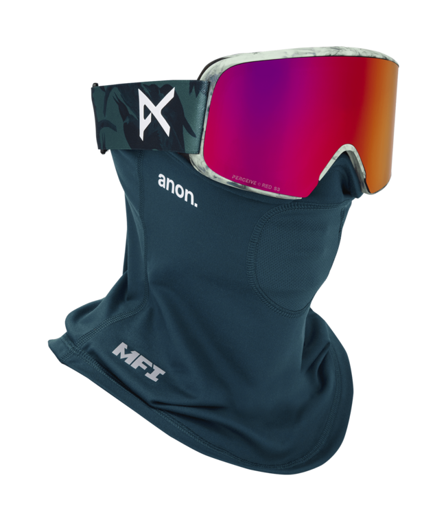 ANON M6 GOGGLE FAMILY TREE w/ SUNNY RED + CLOUDY BURST + MFI 2026