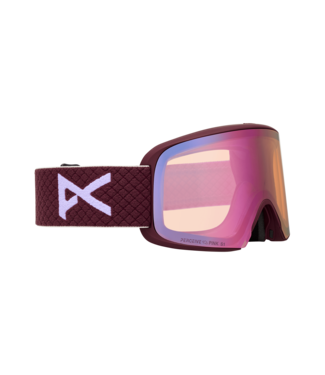 ANON ANON M6 GOGGLE DEEP CHERRY w/ CLOUDY PINK + VARIABLE BLUE + MFI 2026