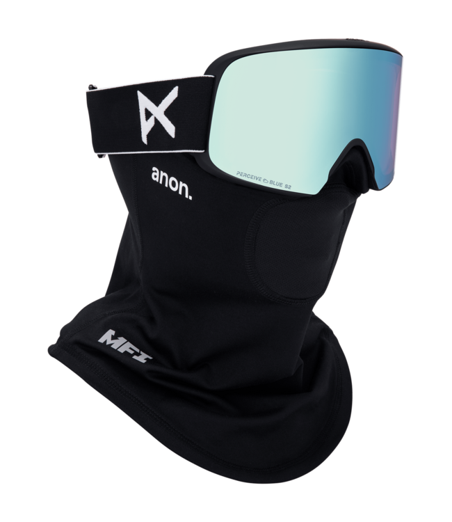 ANON M6 GOGGLE BLACK w/ VARIABLE BLUE + CLOUDY PINK + MFI 2026