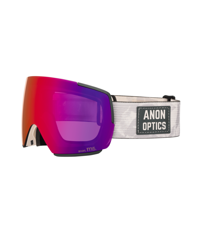 ANON M5 GOGGLE SEDIMENT w/ SUNNY RED + CLOUDY BURST + MFI 2026