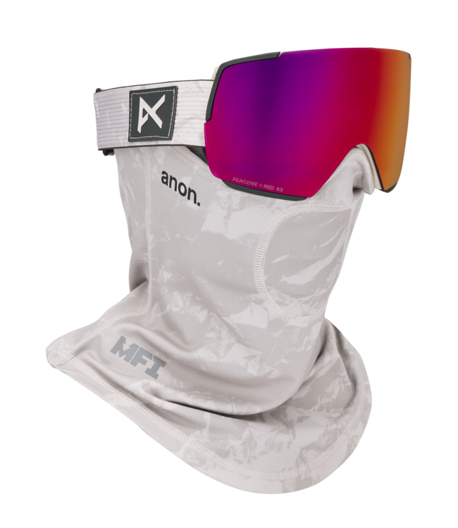 ANON M5 GOGGLE SEDIMENT w/ SUNNY RED + CLOUDY BURST + MFI 2026