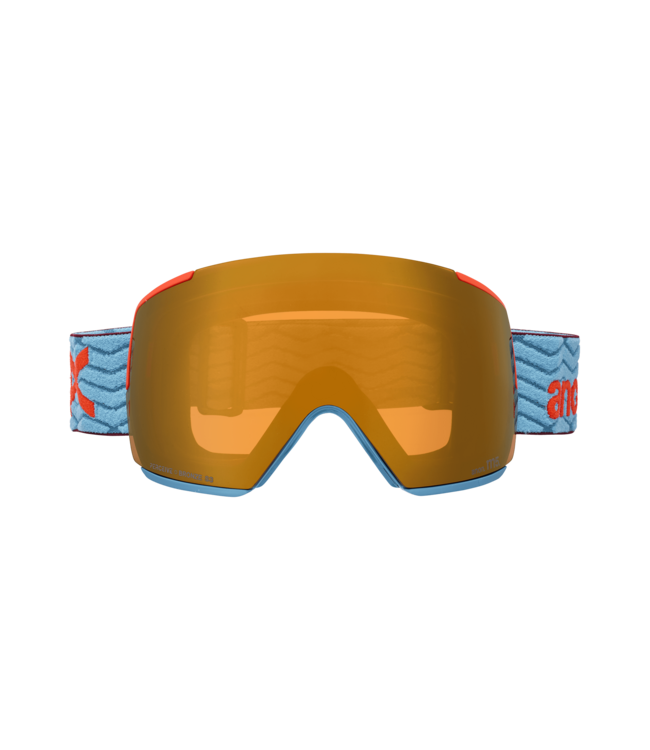 ANON M5 GOGGLE RETRO BLUE w/ SUNNY BRONZE + CLOUDY BURST + MFI 2026