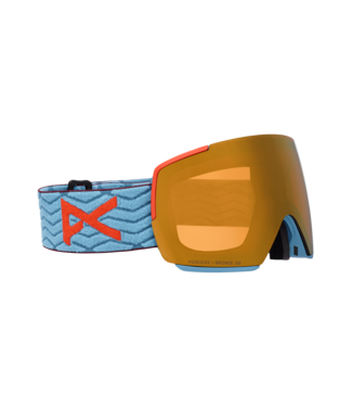 ANON ANON M5 GOGGLE RETRO BLUE w/ SUNNY BRONZE + CLOUDY BURST + MFI 2026