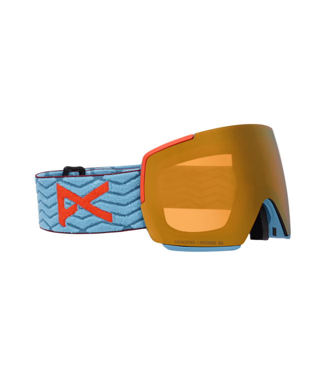 ANON M5 GOGGLE RETRO BLUE w/ SUNNY BRONZE + CLOUDY BURST + MFI 2026