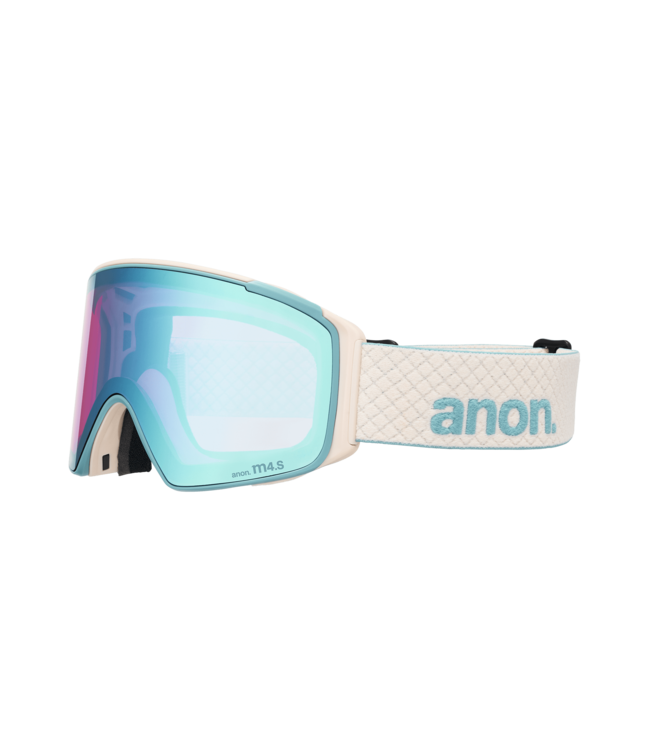ANON M4S CYLINDRICAL GOGGLE OAT w/ VARIABLE BLUE + CLOUDY PINK + MFI 2026