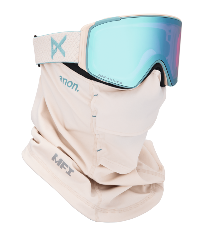 ANON M4S CYLINDRICAL GOGGLE OAT w/ VARIABLE BLUE + CLOUDY PINK + MFI 2026