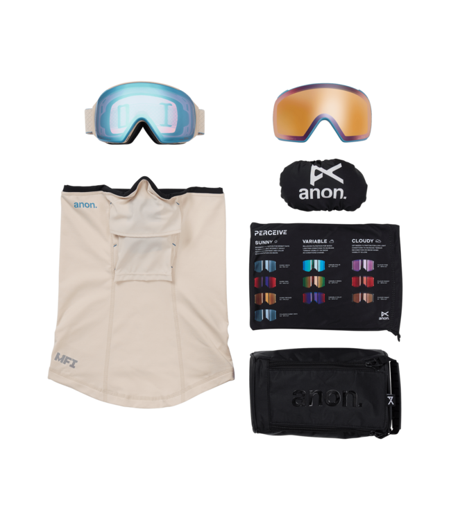 ANON M4 TORIC GOGGLE OAT w/ VARIABLE BLUE + CLOUDY PINK + MFI 2026