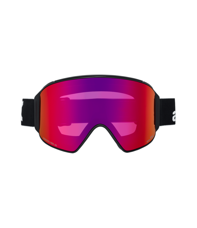 ANON M4 CYLINDRICAL GOGGLE BLACK w/SUNNY RED + CLOUDY BURST 2026