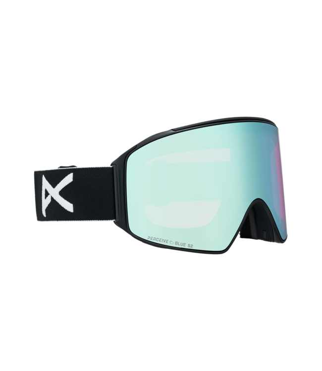 ANON M4 CYLINDRICAL GOGGLE BLACK w/ VARIABLE BLUE + CLOUDY PINK 2026