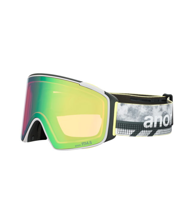 ANON M4S CYLINDRICAL GOGGLE TILT SHIFT w/ VARIABLE GREEN + CLOUDY PINK 2026