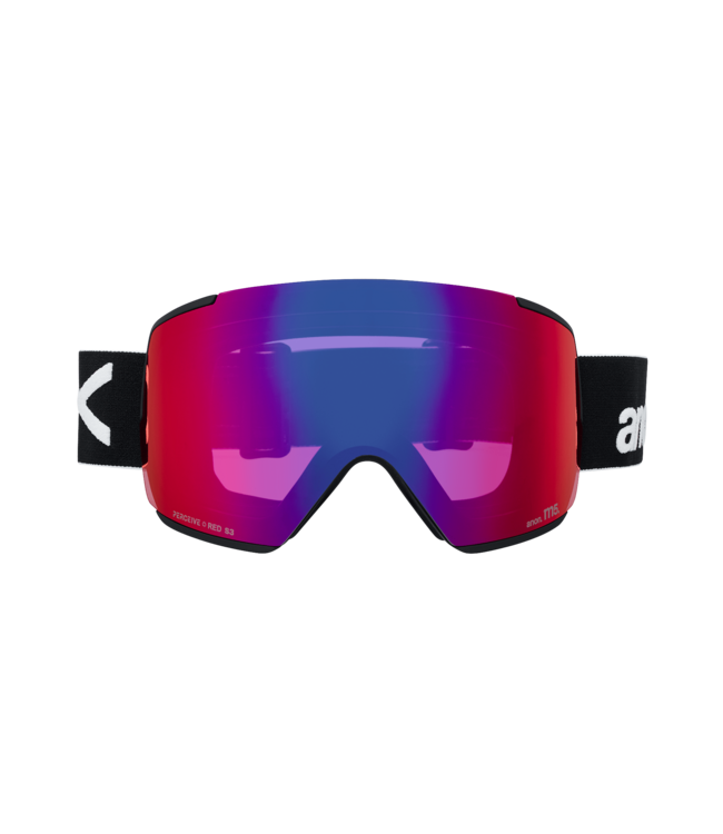 ANON M5 GOGGLE BLACK w/ SUNNY RED + CLOUDY BURST 2026