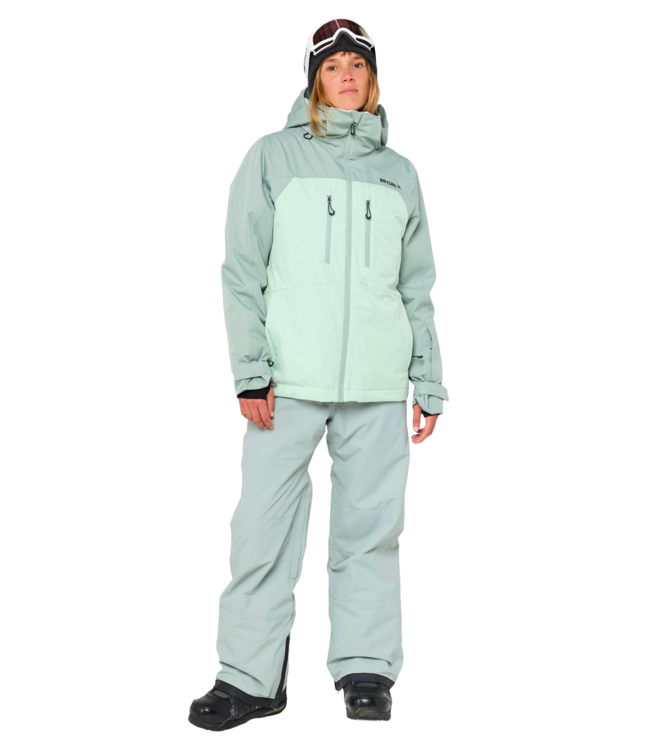 RIP CURL WOMENS ANTI SERIES RELAX SNOWBOARD JACKET 20K/20K MOSS 2026