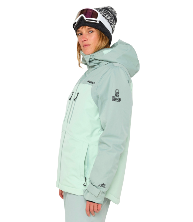 RIP CURL WOMENS ANTI SERIES RELAX SNOWBOARD JACKET 20K/20K MOSS 2026