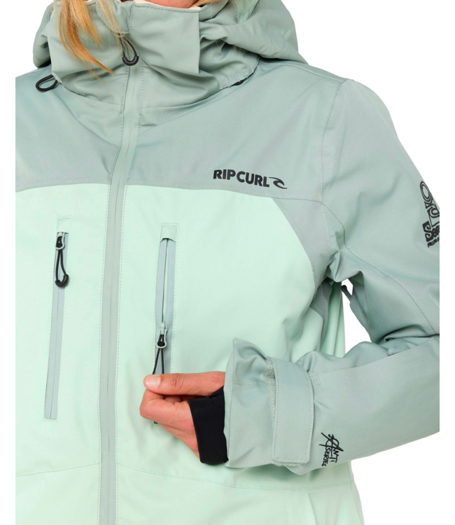 RIP CURL WOMENS ANTI SERIES RELAX SNOWBOARD JACKET 20K/20K MOSS 2026