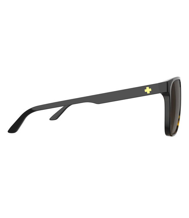 SPY CZAR MATTE BLACK TORT FADE SUNGLASSES w/ HAPPY BROWN FADE 2026