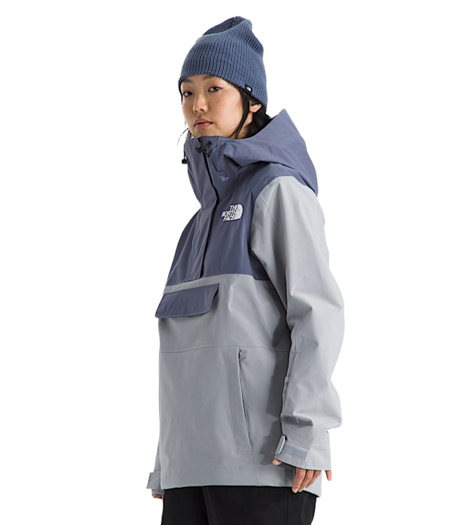 THE NORTH FACE WOMENS DRIFTVIEW ANORAK BLUE FLAX/TWILIGHT GALAXY/BLACK 2026