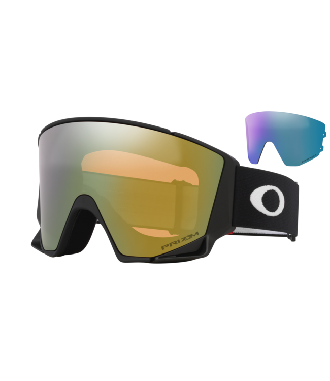 OAKLEY FLOW SCAPE L GOGGLE MATTE BLACK w/PRIZM SAGE GOLD + PRIZM ICED IRIDIUM 2026