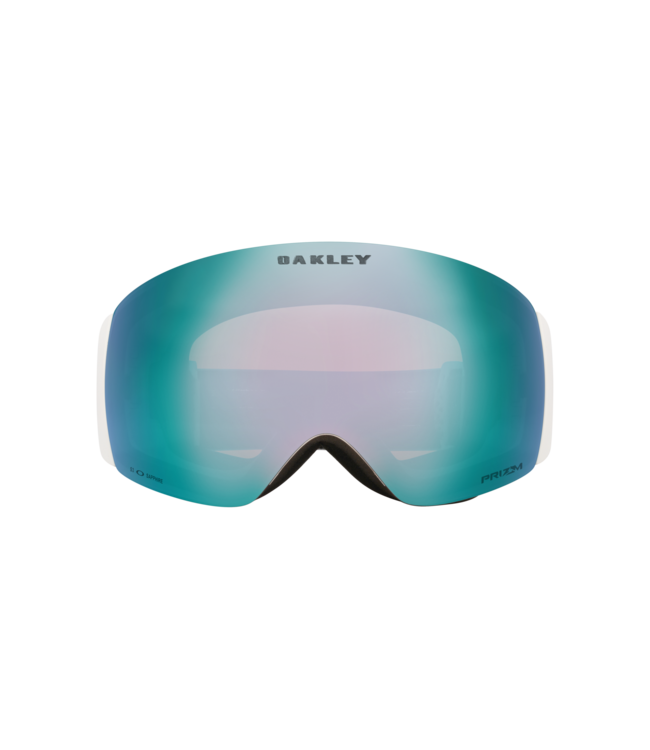 OAKLEY FLIGHT DECK PRO M GOGGLE MATTE WHITE w/PRIZM SAPHIRE + PRIZM ICED IRIDIUM 2026