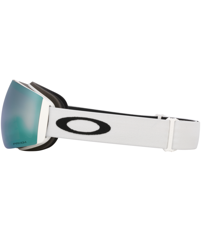 OAKLEY FLIGHT DECK PRO M GOGGLE MATTE WHITE w/PRIZM SAPHIRE + PRIZM ICED IRIDIUM 2026
