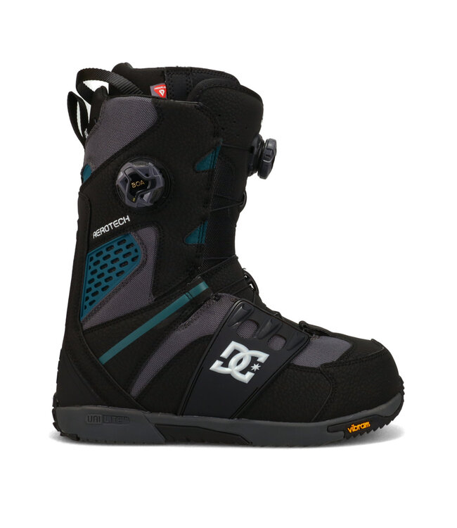 DC PHANTOM SNOWBOARD BOOT BLACK GREY TEAL 2026