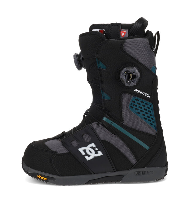 DC PHANTOM SNOWBOARD BOOT BLACK GREY TEAL 2026