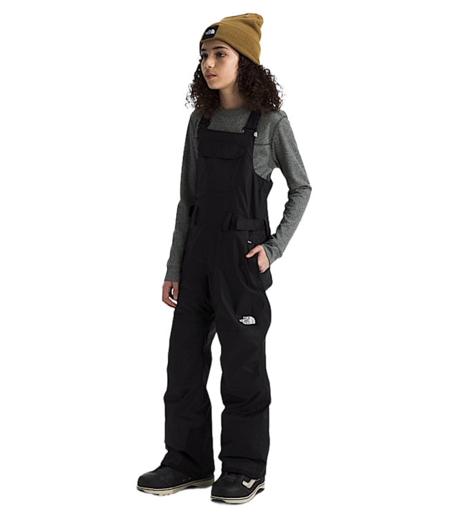 THE NORTH FACE TEEN FREEDOM INSULATED BIB PANT BLACK 2026