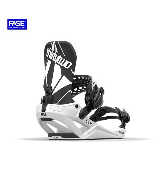 THIRTYTWO T32M FASE VOLCOM SNOWBOARD BINDINGS WHITE 2026