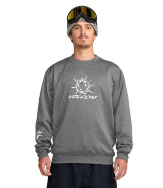VOLCOM VOLCOM HYDRO CREW HEATHER BLACK 2026