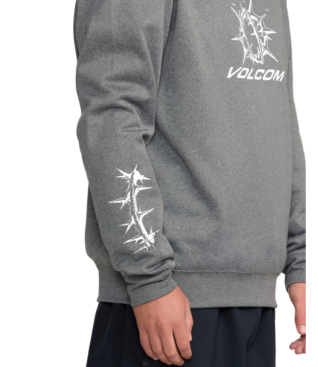 VOLCOM HYDRO CREW HEATHER BLACK 2026