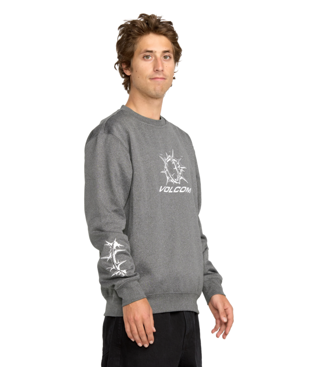 VOLCOM HYDRO CREW HEATHER BLACK 2026