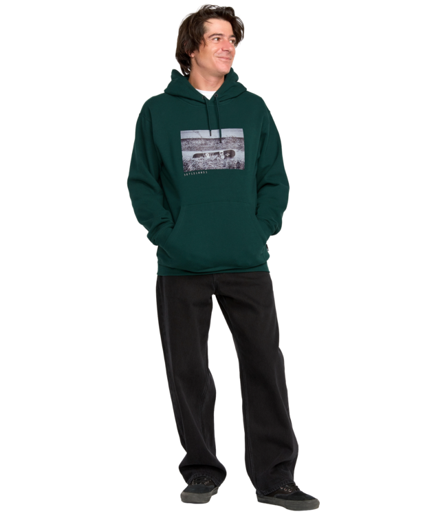 VOLCOM ESSENTIAL HOODIE BLACK GREEN 2026