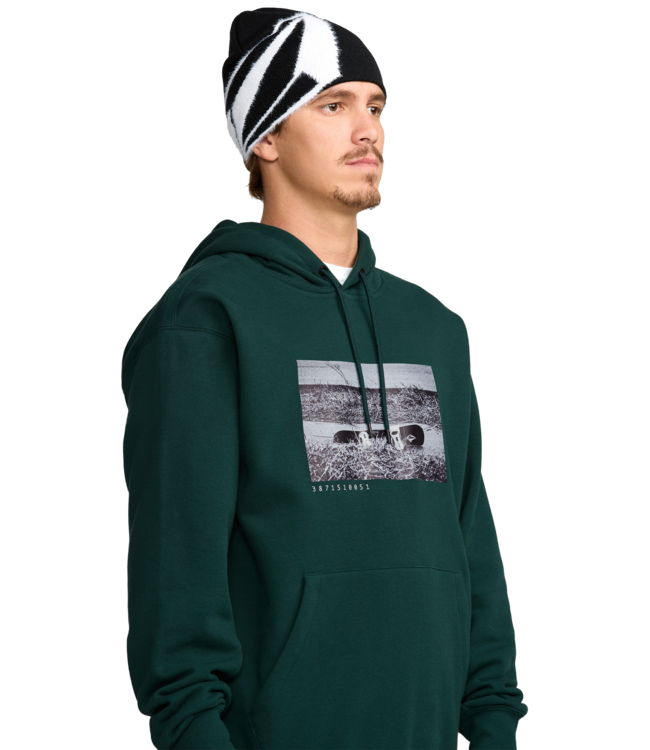 VOLCOM ESSENTIAL HOODIE BLACK GREEN 2026