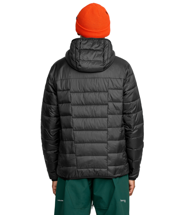 VOLCOM PUFF PUFF HOODED JACKET BLACK 2026