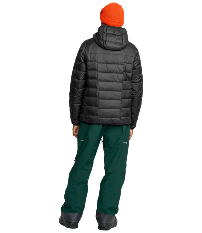 VOLCOM PUFF PUFF HOODED JACKET BLACK 2026