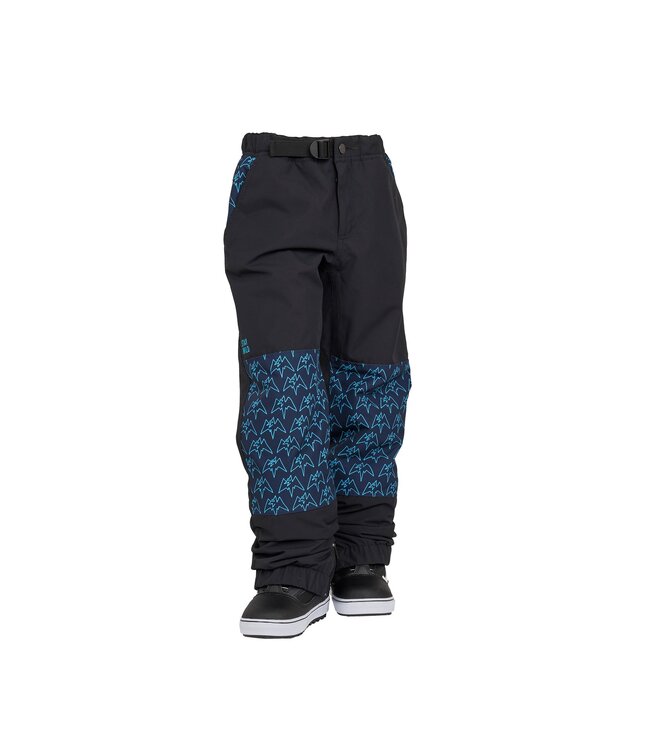 AIRBLASTER YOUTH BOSS PANTS BLACK/ BLUEBIRD TERRY 2026