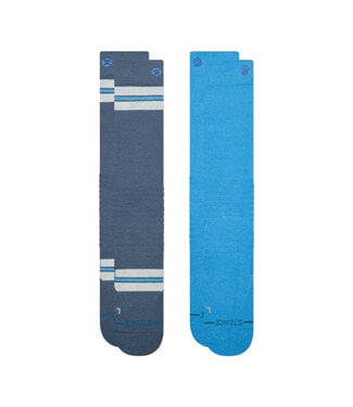 STANCE STANCE KADEN MID POLY 2 PACK SNOW SOCKS SEA BLUE 2026